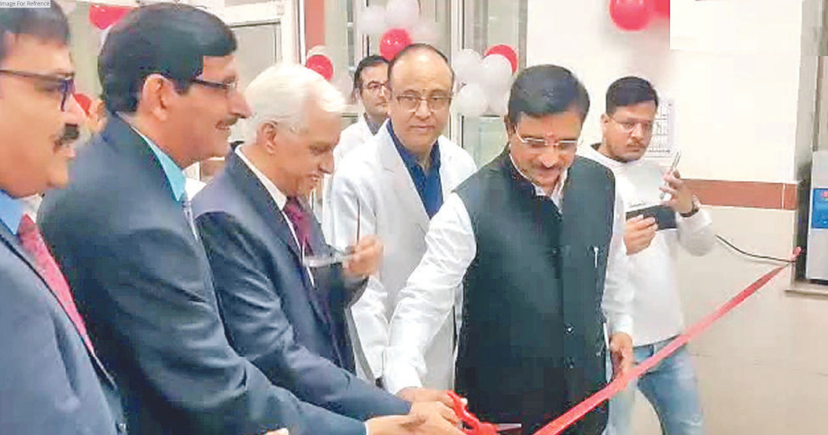 Blood bank at SMS upgraded with 30K units of blood storage capacity